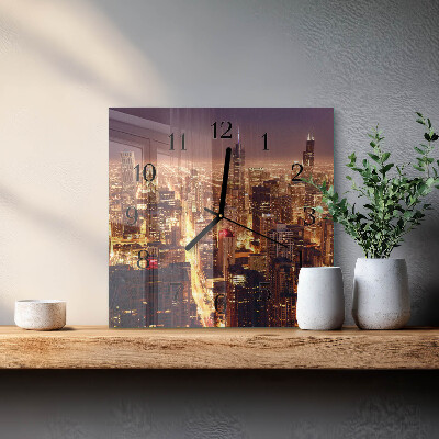 Reloj de vidrio Horizonte