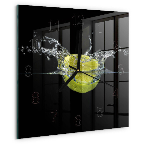 Reloj de vidrio Cítrico