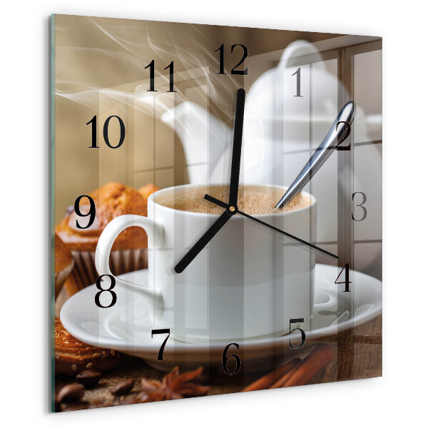 Reloj de vidrio Taza