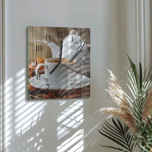 Reloj de vidrio Taza