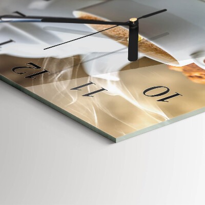 Reloj de vidrio Taza
