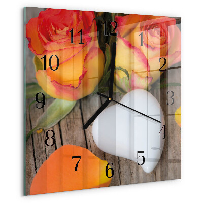 Reloj de vidrio Corazón
