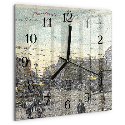 Reloj de vidrio Tarjeta postal
