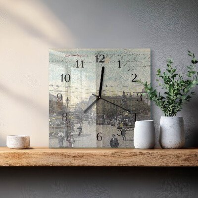 Reloj de vidrio Tarjeta postal
