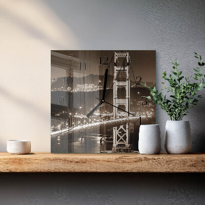 Reloj de vidrio Puente