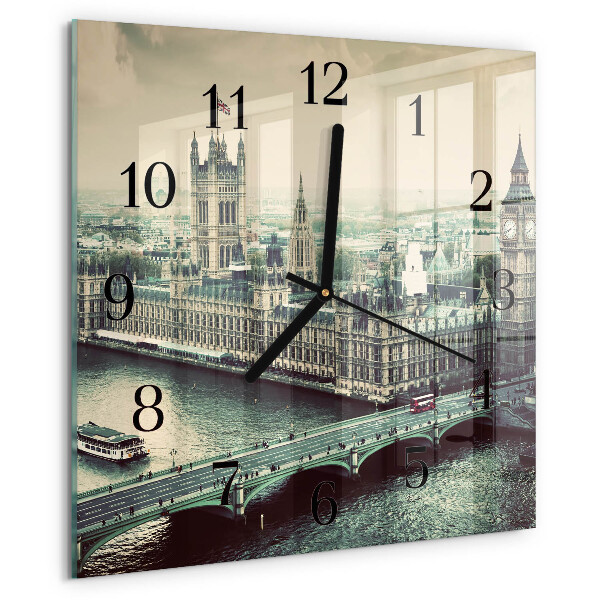 Reloj de vidrio Londres