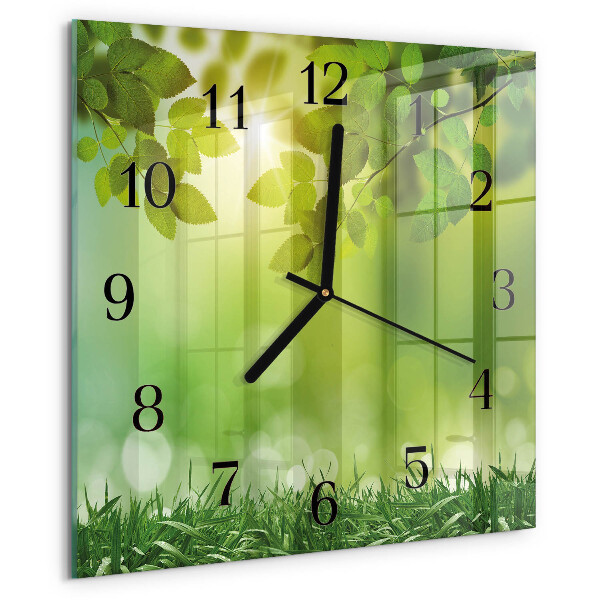 Reloj de vidrio Primavera