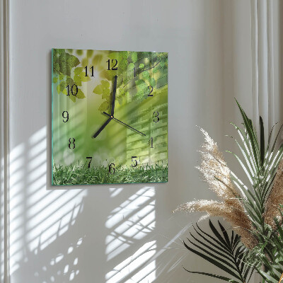 Reloj de vidrio Primavera