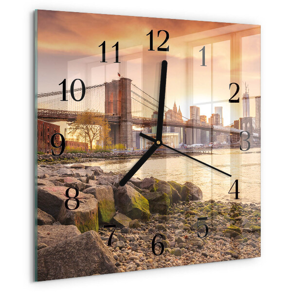 Reloj de vidrio Ciudad de puentes