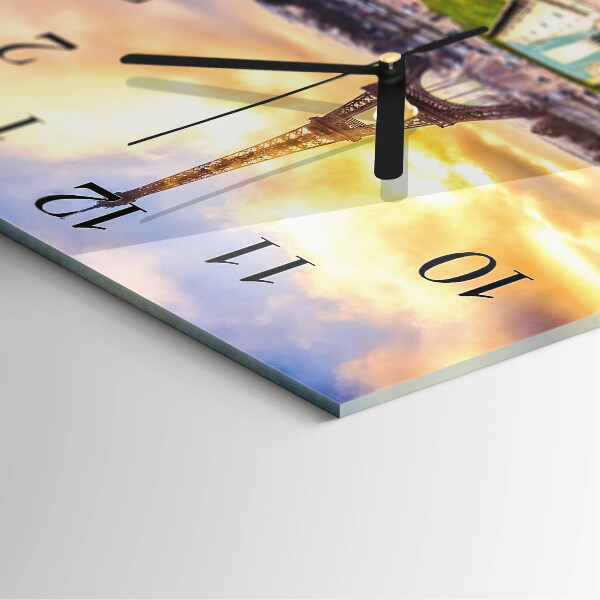 Reloj de vidrio Torre Eiffel
