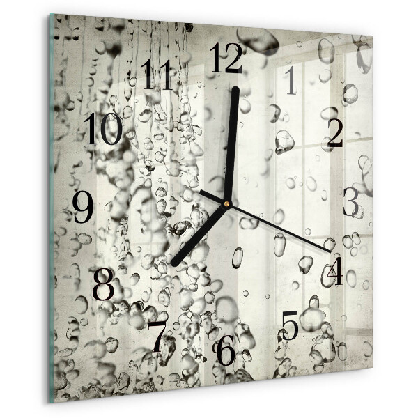 Reloj de vidrio Gotas