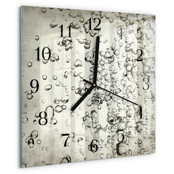 Reloj de vidrio Gotas