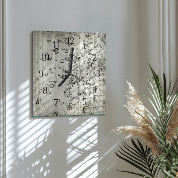 Reloj de vidrio Gotas
