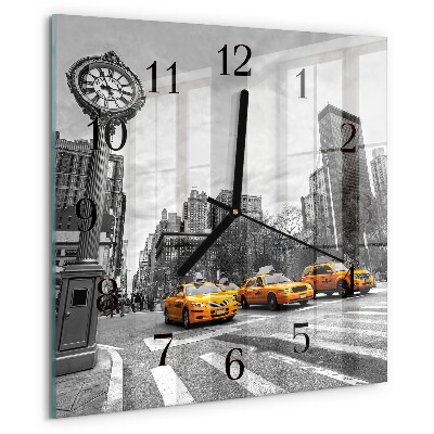 Reloj de vidrio Taxi