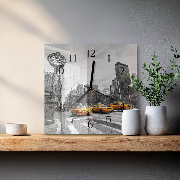 Reloj de vidrio Taxi