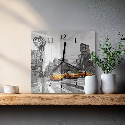 Reloj de vidrio Taxi