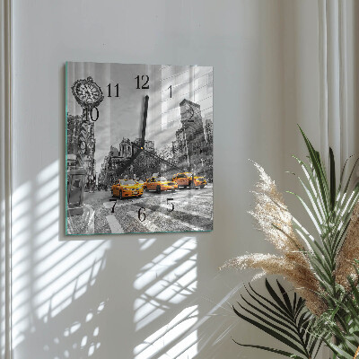 Reloj de vidrio Taxi