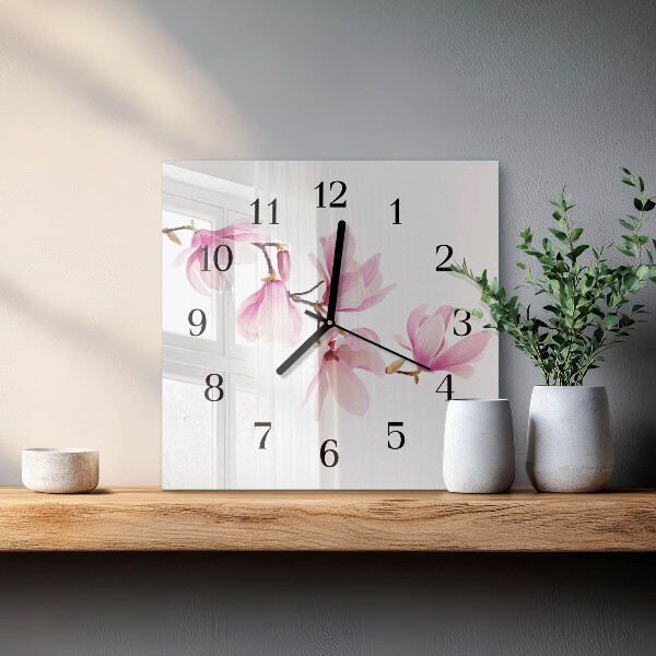 Reloj de vidrio Magnolia