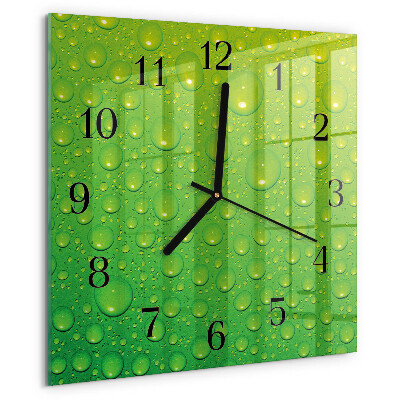 Reloj de vidrio Gotas