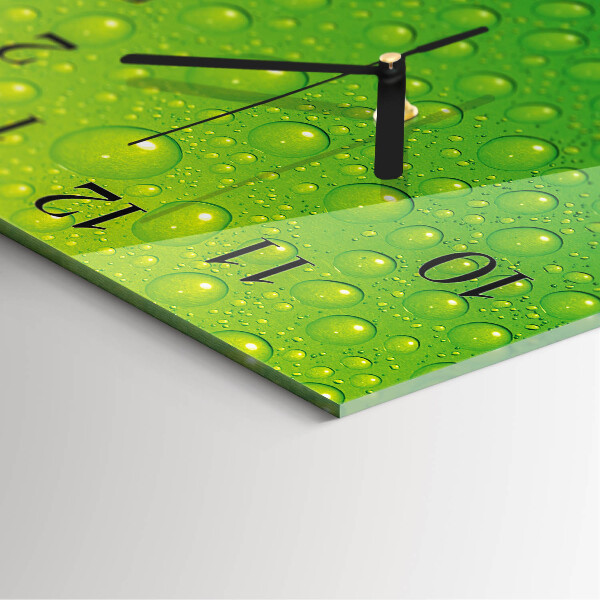 Reloj de vidrio Gotas