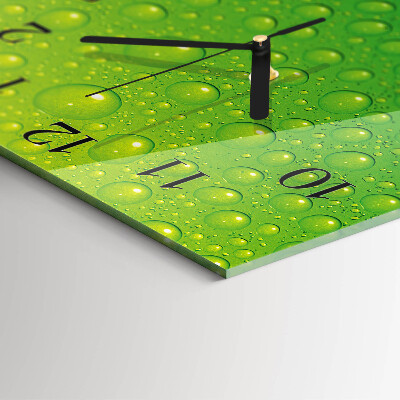 Reloj de vidrio Gotas