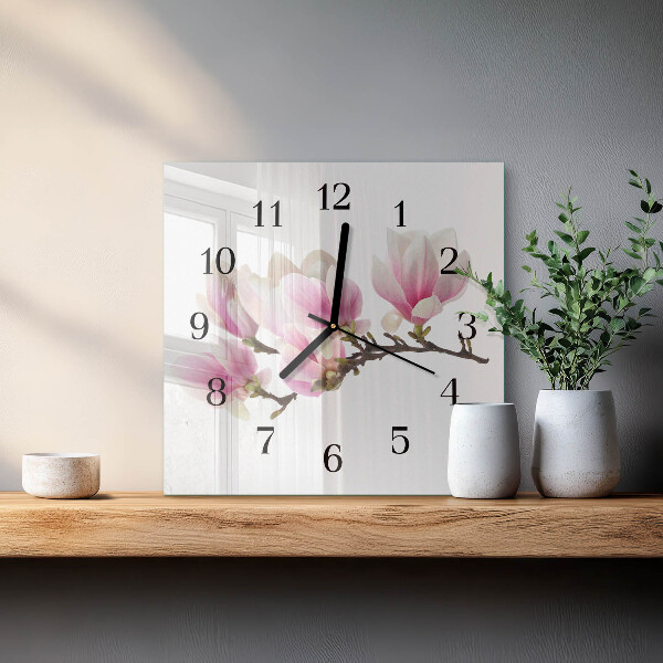 Reloj de vidrio Magnolia
