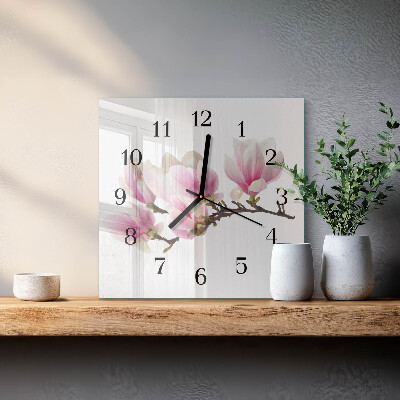 Reloj de vidrio Magnolia