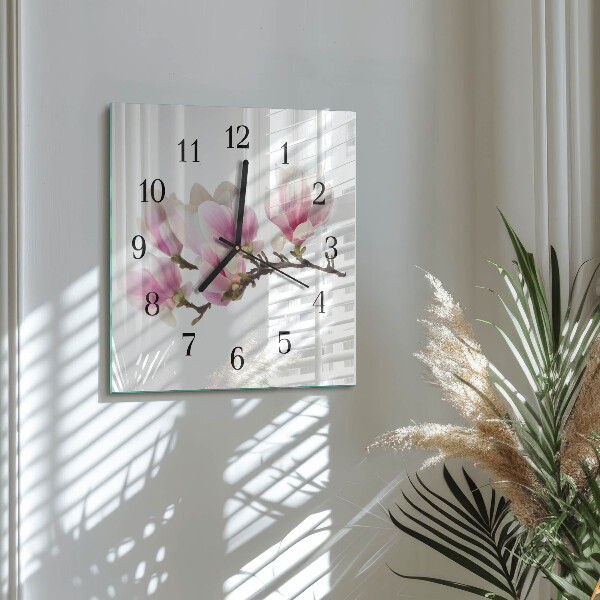 Reloj de vidrio Magnolia