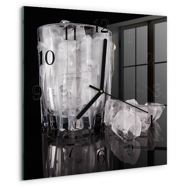 Reloj de vidrio Hielo