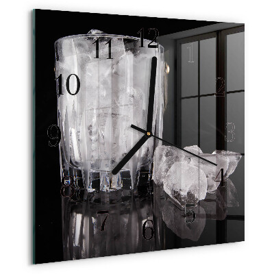 Reloj de vidrio Hielo