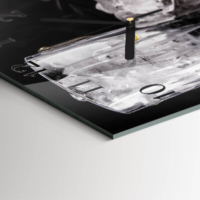 Reloj de vidrio Hielo