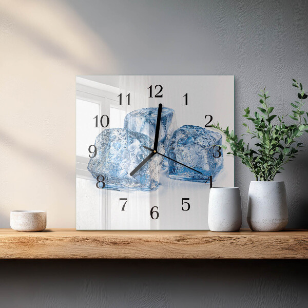 Reloj de vidrio Hielo