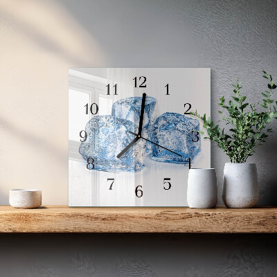 Reloj de vidrio Hielo