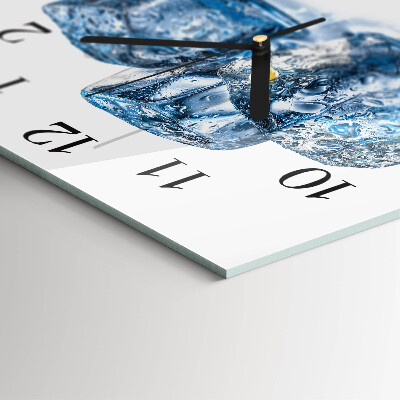 Reloj de vidrio Hielo