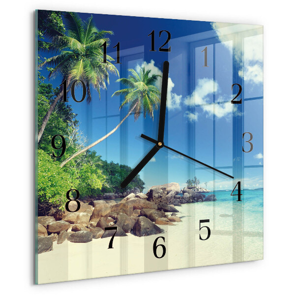 Reloj de vidrio Palm Beach