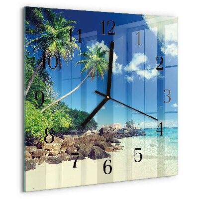 Reloj de vidrio Palm Beach