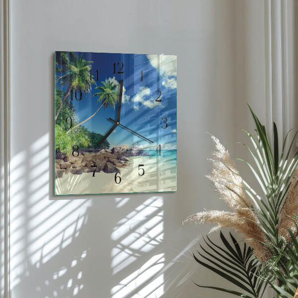 Reloj de vidrio Palm Beach