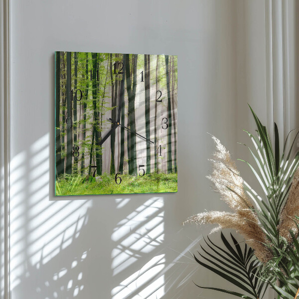 Reloj de vidrio Bosque