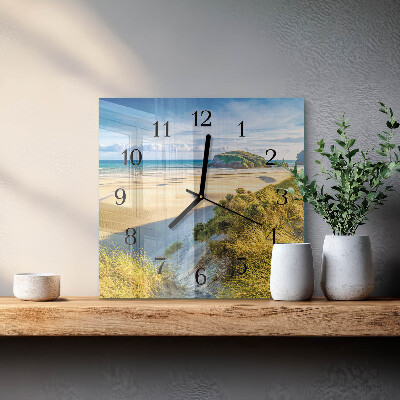 Reloj de vidrio Playa