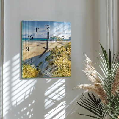 Reloj de vidrio Playa