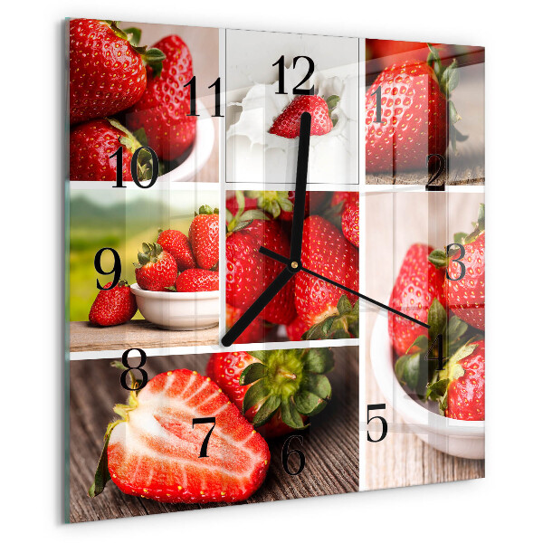 Reloj de vidrio fresas