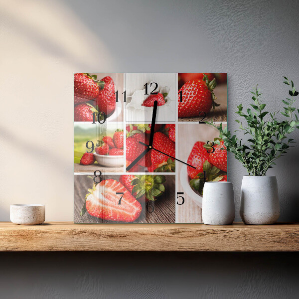 Reloj de vidrio fresas