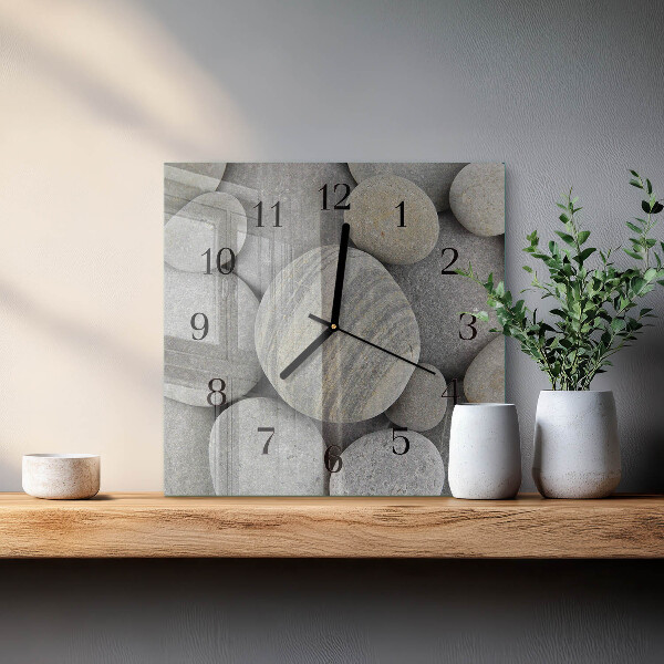 Reloj de vidrio Piedras