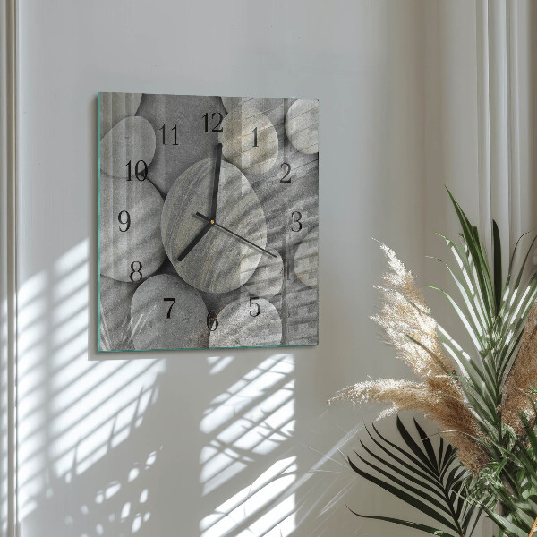 Reloj de vidrio Piedras