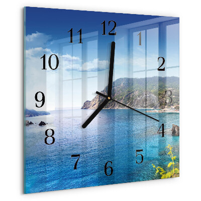 Reloj de vidrio Bahía