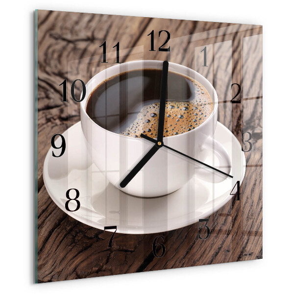 Reloj de vidrio Café