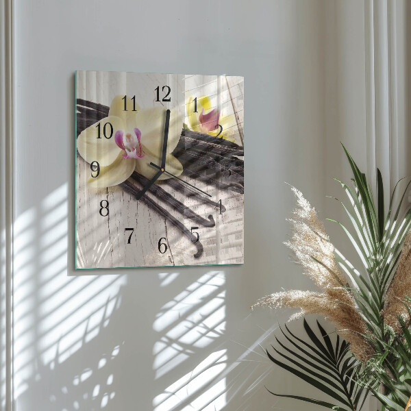Reloj de vidrio Vainilla