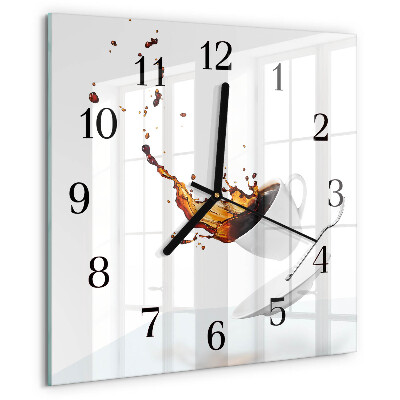 Reloj de vidrio Taza