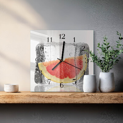 Reloj de vidrio Helado de pomelo