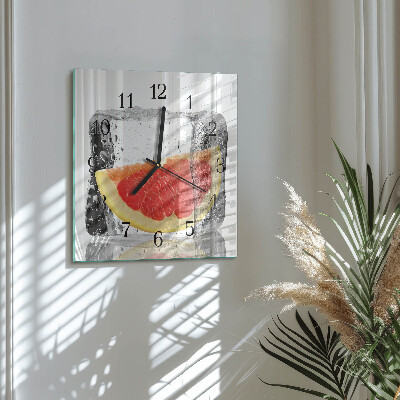 Reloj de vidrio Helado de pomelo